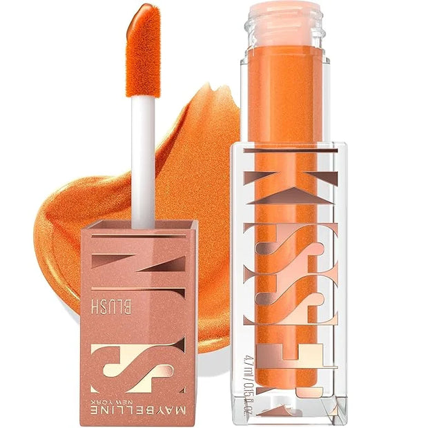 Maybelline Sunkisser Multi-Use Liquid Blush and Bronzer, Blendable, Longwear, Glowy Make Up, Rooftop Views, 1 Count - Prod...