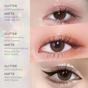 KYDA Single Glitter Eyeshadow, Champagne Pearl Glow Eyeshadow, Ultra-fine Lightweight Powder, Blendable Formula, Daily Glo...