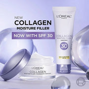 L'Oreal Paris Collagen Moisture Filler Face Cream with Broad Spectrum SPF 30, Anti-Aging Face Moisturizer and Daily Sunscr...