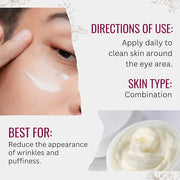Retinol Boost Eye Cream with Retinyl Palmitate, Vitamin A, Kiwi Fruit Extract & Coenzyme Q10 | Sweet Almond Oil | Carefull...