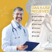 ProCIV FSA/HSA Eligible 16 Packs Steam Eye Masks for Dry Eyes Heating Eye Mask Warm Compress for Eyes Relief Stress, Eye F...