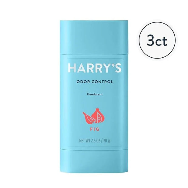 Harry's Aluminum Free Deodorant for Men - Odor Control, Fig Scent, 2.5 Oz, 3-Pack, Men Deodorant Aluminum Free - Product I...