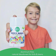 Fresh Monster Natural Deodorant for Kids & Teens, Aluminum Free, Paraben Free, Hypoallergenic Deodorant, Gummy Burst (1.76...