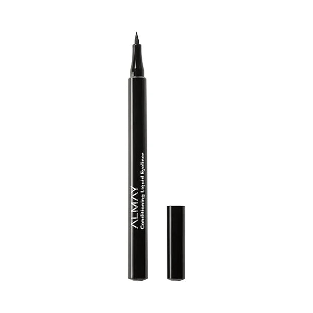 Almay Conditioning Liquid Eyeliner, Longwearing, Waterproof, Hydrating, 10 Black, 0.03 fl oz. - Product Image