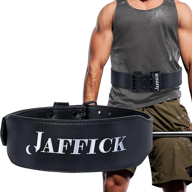 Jaffick Weight lifting Belt for 7MM Leather Pro 4 Inch - Product Image