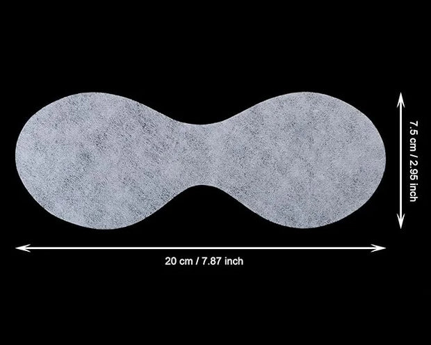 PENTA ANGEL Disposable Eye Mask Paper 50 Sheets Non Woven Eye Care Patches Cotton Spa Eye Pads Covers for Facial Skincare ...