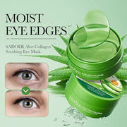 Under Eye Patches, 60PCS Aloe Vera Under Eye Mask for Dark Circles and Puffiness, Under Eye Gel Pads Improve Under Eye Bag...