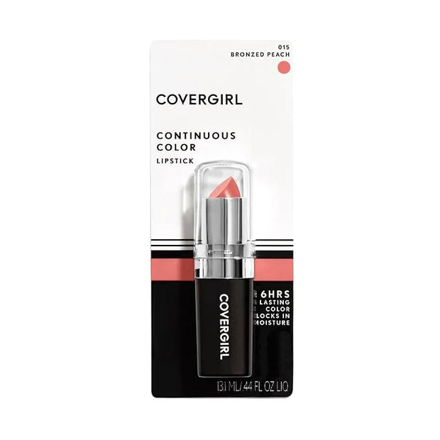 COVERGIRL Continuous Color Lipstick Bronzed Peach 015.13 Ounce (packaging may vary) - Product Image