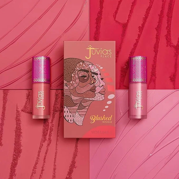 Juvia's Place Blushed Liquid Blush LilyLove - Dewy Tint Cheeks Makeup Glow Pigment Effortless Beauty Long Lasting Cosmetic...