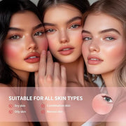 Soft Face Blush Stick, Matte Natural Long Lasting Blush for a Flawless Finish, Creamy Blendable Formula for All Skin Types...