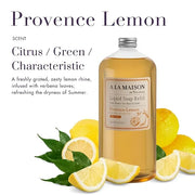 A LA MAISON French Liquid Hand Soap Refill, Provence Lemon - Natural Hand Wash Made with Essential Oils - Biodegradable, P...