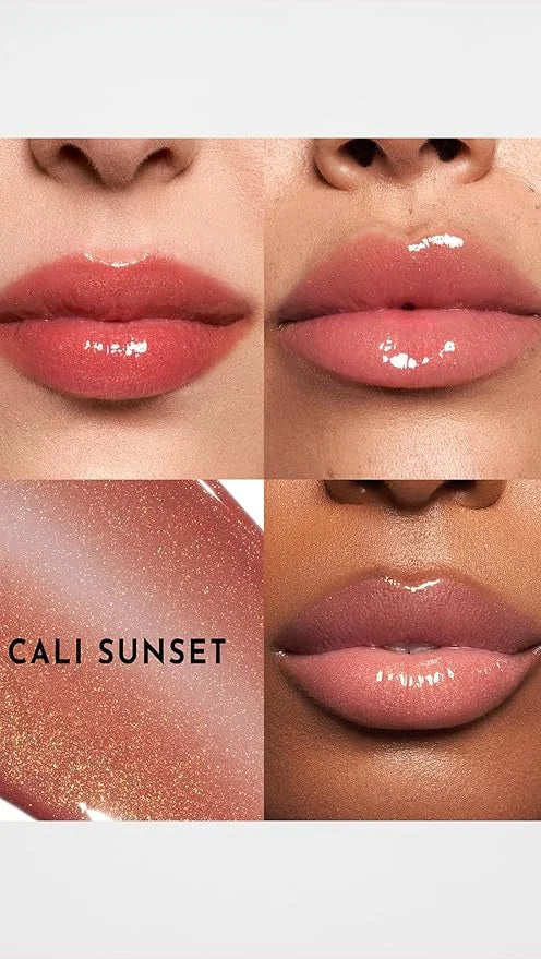 Women's Forget The Filler Lip Plumper Line Gloss, Cali Sunset, Pink, 0.11 Fl Oz (Pack of 1) - Product Image