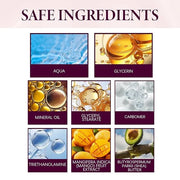 2PCS Mango Eye Cream, Eye Moisturizing Serum, Anti-Aging Treatment for Puffiness, Dark Circles & Fine Lines, Fast-Absorbin...