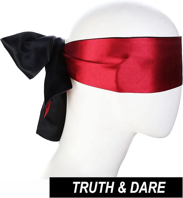 Feather Satin Eye Mask Silk Mask Satin Eye Mask Adult French Crop - Product Image