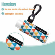 3PCS Lip Balm Holder Keychain Lipstick