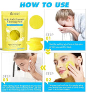 2 pack turmeric cleansing pads,