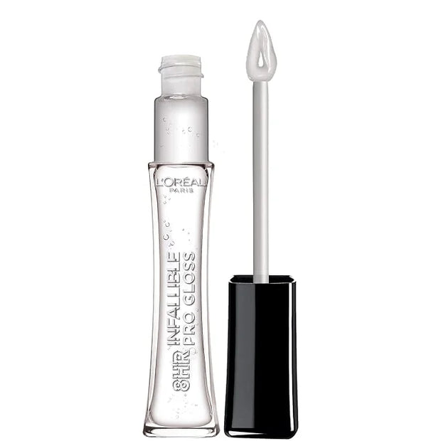 L’Oreal Paris Makeup Infallible 8 Hour Hydrating Lip Gloss, Crystal Glass, 0.21 Fl Oz - Product Image