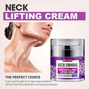 Collagen Face & Neck Tightening Cream,Neck Firming Cream for Reduce Double Chin Neck Firming and Lifting Anti Wrinkle Neck...