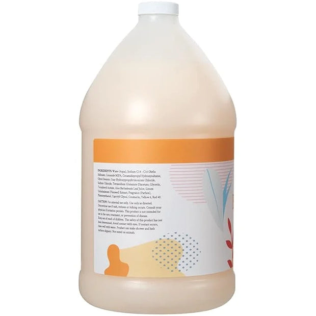 Ginger Lily Farms Botanicals Nourishing Body Wash, Coco Mango, 100% Vegan & Cruelty-Free, Coconut Mango Scent, 1 Gallon Re...