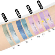 Kaely 2Pcs Cream Eyeshadow Stick Set for Eyes,Light Purple & Vioiet Shimmer Pen,Eye Brightener Halloween Makeup,sombras pa...