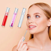 Hsei 100 Pcs Clear Lip Gloss Tubes 5 ml Empty Bulk Wand Balm Containers With Lids Cosmetic Bottles With Rubber Stoppers fo...