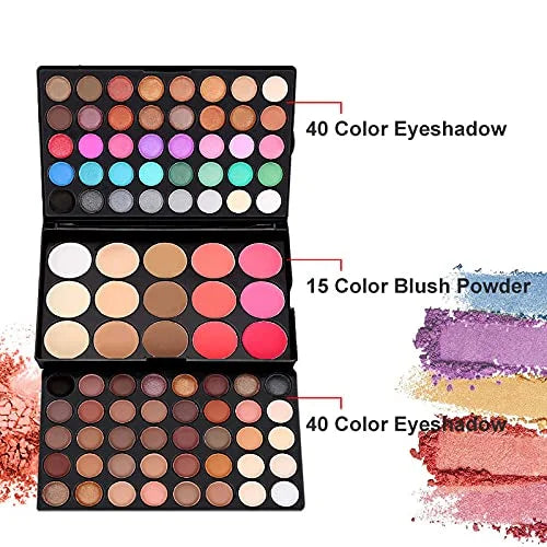 All-in-one Makeup Set Holiday Gift | Full Makeup