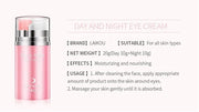 Rose Essential Oil Day and Night Eye Cream, Eye Cream for Dark Circles & Puffiness, Moisturizing Hydrating Fade Fine Lines...