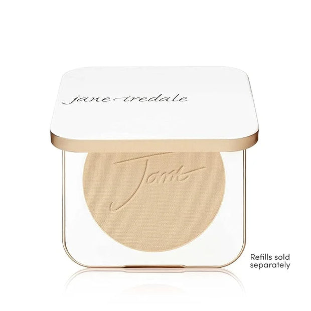 jane iredale Refillable Compact | Aluminum Shell & Magnetic Closure | Interior Mirror for On-The-Go Use | Compatible with ...