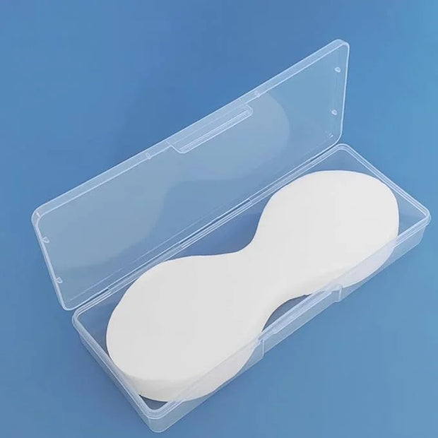 100 Sheets Disposable Eye Masks Paper Non-Woven Eyes Covers Under Eye Patches Facial Spa Eyes Care DIY Eye Pads for Skinca...