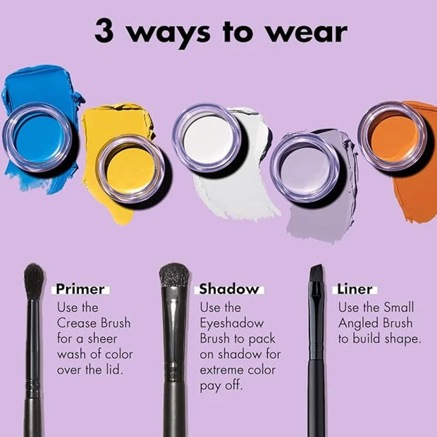 e.l.f. No Budge Cream Eyeshadow, 3-in-1 Eyeshadow, Primer & Liner With Crease-Resistant Color & Stay-Put Power, Vegan & Cr...