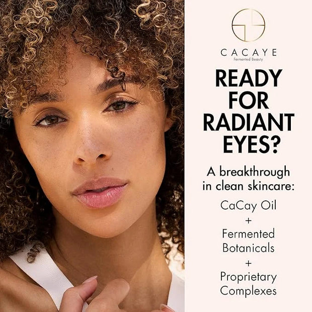 CACAYE Triple Retinoid Eye Cream for Anti Aging 0.5 fl oz - Natural Retinol Alternative Under Eye Cream for Wrinkles, Fine...
