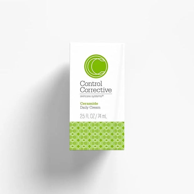 CONTROL CORRECTIVE Ceramide Daily Cream, 2.5 Oz - Light, Creamy Moisturizer Designed To Balance Skin, Super Hydrating, Non...
