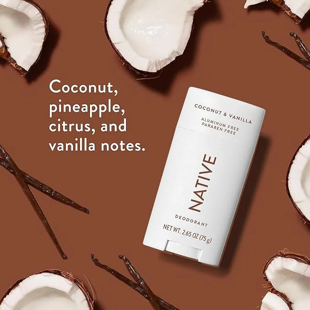 Native Deodorant Contains Naturally Derived Ingredients, 72 Hour Odor Control | Deodorant for Women and Men, Aluminum Free...