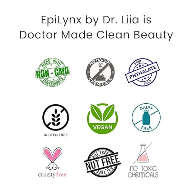 Vegan Moisturizing, Long Lasting Lip Gloss - Satin & Glitter - Allergen Free for Sensitive Skin - Shimmer Brown by Dr. Lii...