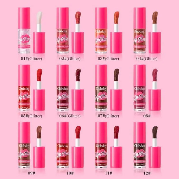 Lip Plumper Gloss Glitter Tinted Plumping Lip Gloss For Women Hydrating Long Lasting Shimmer Moisturizing Glossy Non Stick...
