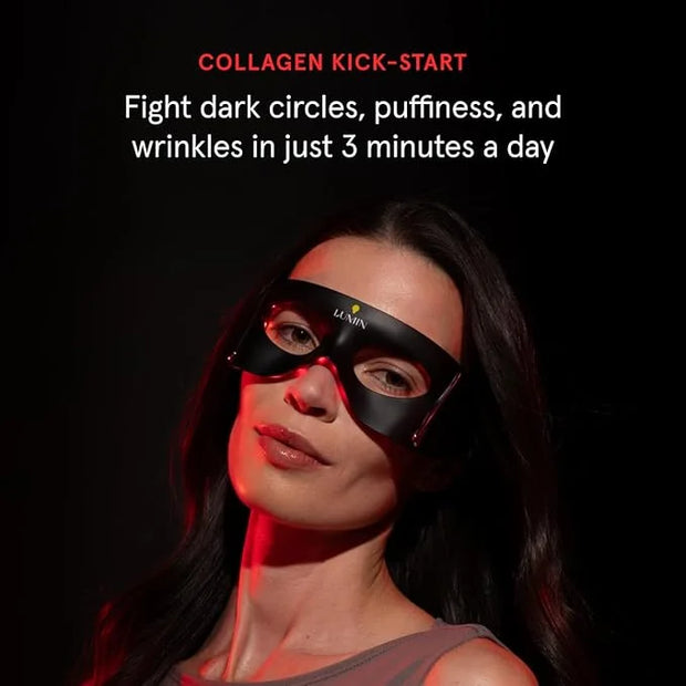 Luminator LED Eye Mask for Men and Women Skincare - Anti-Aging, Boost Collagen, Reduce Dark Circles & Wrinkles, Red Light ...