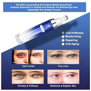 Eye Serum with 8% Caffeine 8% Retinol Hyaluronic Acid Niacinamide peptides for Puffy Bags Fine Lines Dark Circles Wrinkles...