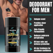 Gifts for Men,Mens Body Wash Gift Set Cleansing & Hydrating Skin w/Face Wash,Deodorant,Sandalwood & Cologne 3 in 1 Hair,Fa...