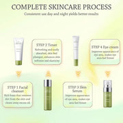 38 PCS Moisturizing Skin Care Set Gentle Skin | Complete Skincare Beauty Skin Care Kit Gift Sets & Kits with Cleanser, Ton...