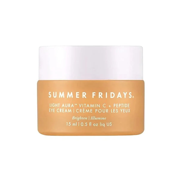 Summer Fridays Light Aura Vitamin C + Peptide Eye Cream - Brightening Eye Cream with an Illuminating and Hydrating Formula...