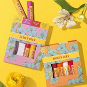Burt's Bees Gifts Ideas - In Full Bloom Lip Balm Set, Original Beeswax, Dragonfruit Lemon, Tropical Pineapple & Strawberry...