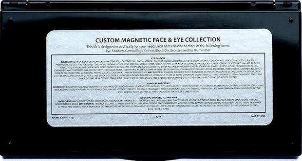 Off White, Matte Light Lavender, and Matte Deep Purple Vegan Eyeshadow Trio Palette; Talc, Paraben & Cruelty Free - Produc...