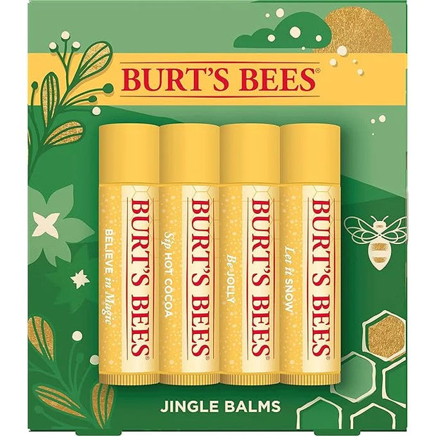 Burt's Bees Christmas Gifts, 4 Lip Balm
