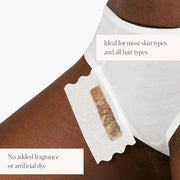 Flamingo Face & Pubic Wax Kit - 44 Wax Strips, 16 Post-Wax Cloths, and Calming Serum - Easy At-Home Hair Removal - Product...