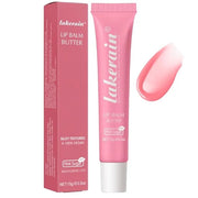 Tinted Lip Butter Balm - Tinted Moisture Gel Lip Gloss | Hydrating Glow Tinted Lip Care | Tinted Lip Stain (Pink sugar, 06...