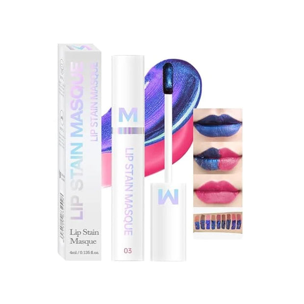 Matte Lip Gloss Peel Off Masque - Peel Off Lip Stain Tattoo, Light Pink Peel Off Lip Tint，Long Lasting Waterproof Transfer...