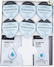 Hydrate - Oxygen Facial CO2 Therapy, Home Facial, 6 Pods + 6 Primer Gel + 6 Serum After Treatment (New Formula Less Foam) ...