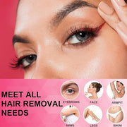 Eyebrow Razor & Facial Hair Removal for Women (2 in 1, USB Rechargeable), 100% Painless Hair Removal, Eyebrow Trimmer and ...