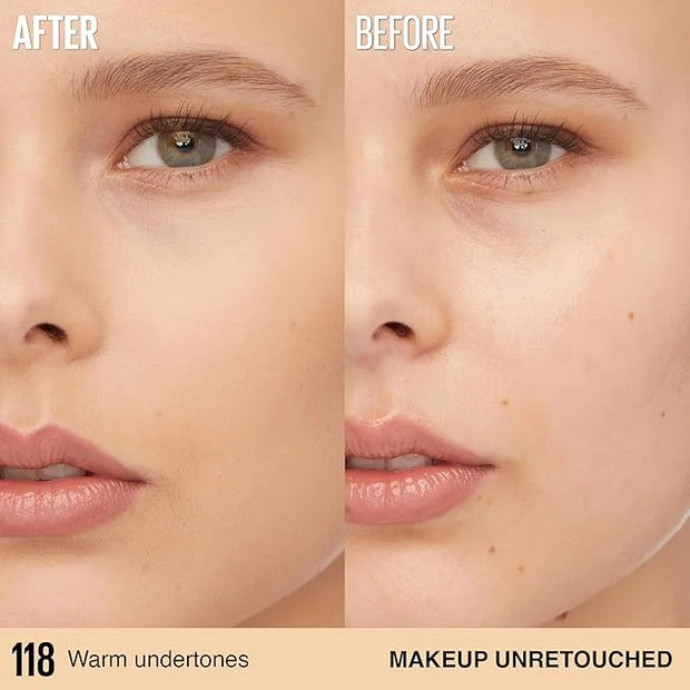 Maybelline Super Stay Lumi-Matte Foundation, Lightweight and Buildable Full Coverage Foundation Makeup For Up To 30HR Wear...