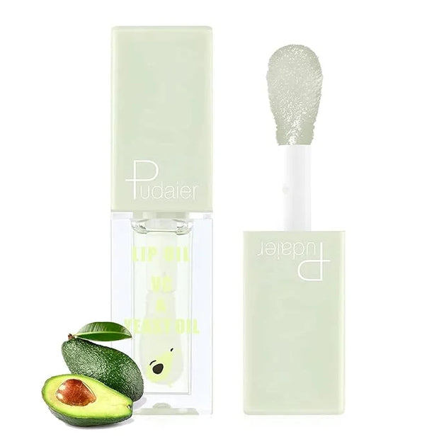 Plumping Lip Oil Set, Hydrating Lip Gloss Tinted Lip Balm Lip Care, Fruit Extract Lip Gloss Tinted for Dry Lip Moisturizin...